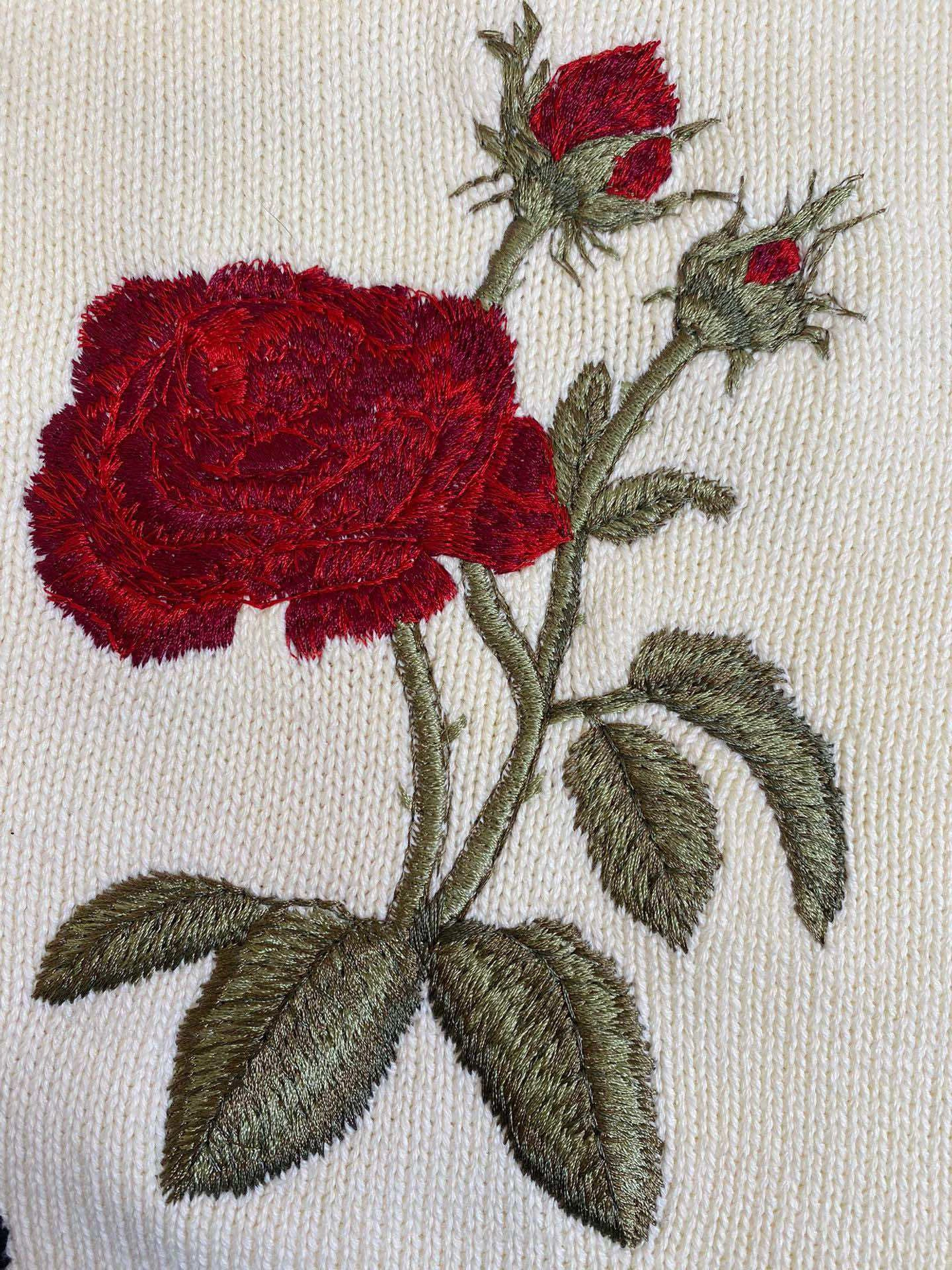 wg.luxury- 4ior embroidery wool item:D-F000K2628